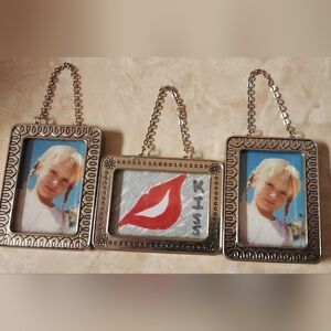 Picture Frame Ornaments X3